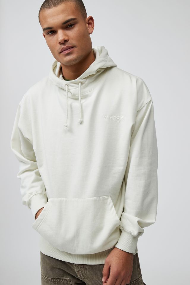 Wrangler Embroidered Logo Hoodie Sweatshirt | Urban Outfitters