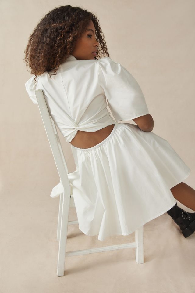 En Saison Felice Mini Dress Puff Sleeve Mini Dress  Urban Outfitters  Australia - Clothing, Music, Home & Accessories