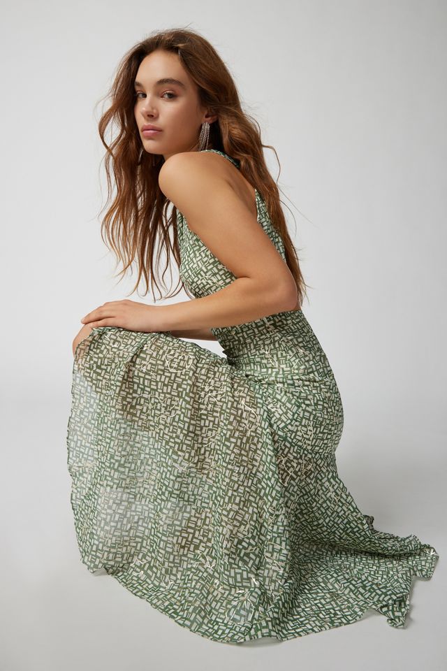 en saison floral print midi dress En Saison Floral Print Midi Dress