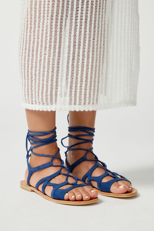 Light blue gladiator on sale sandals