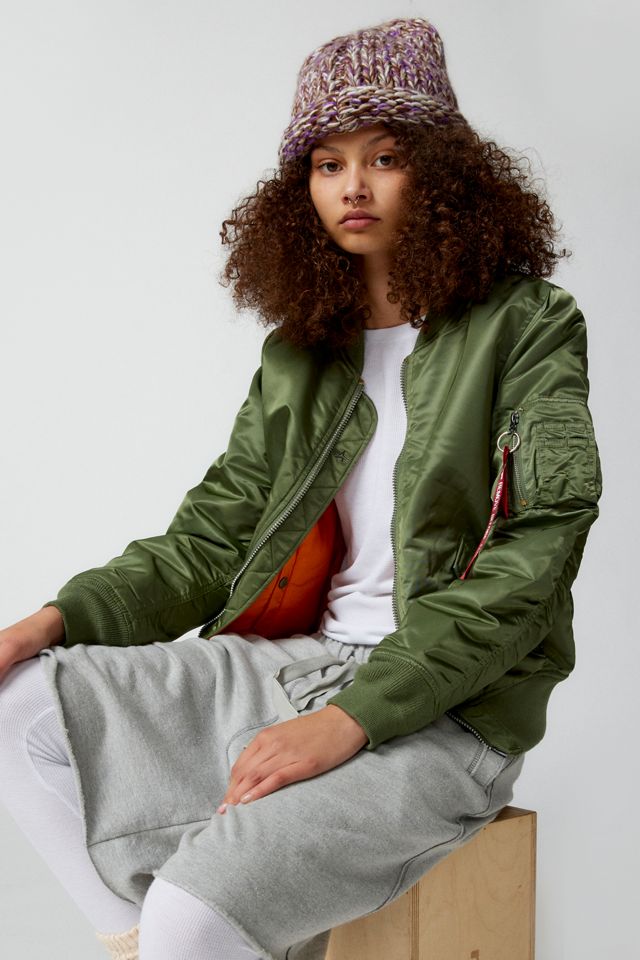Alpha Industries MA-1 Reversible Bomber Jacket | Urban Outfitters
