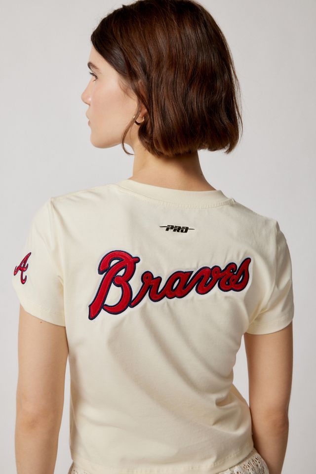 MLB Atlanta Braves Embroidered Baby Tee #1