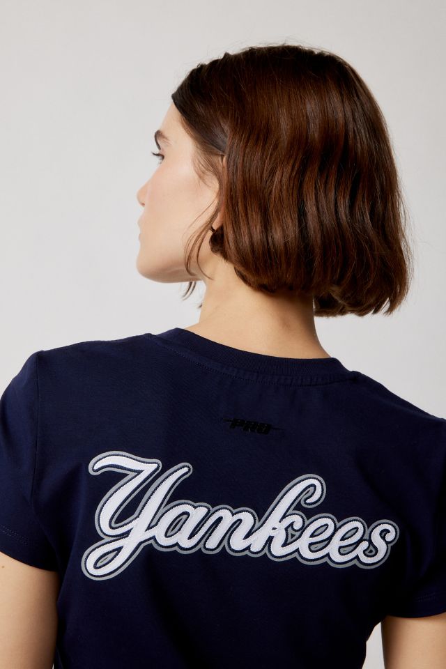 MLB New York Yankees Embroidered Baby Tee #1