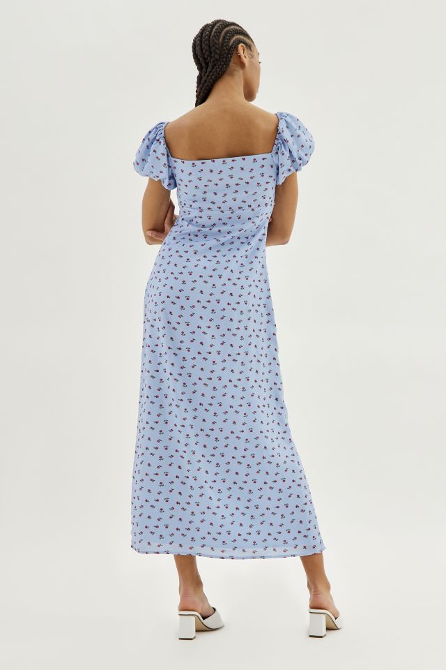 Sister Jane Bonnie Puff Sleeve Floral Midi Dress #3