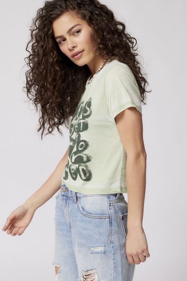 Let’s Get Stoned Baby Tee #2
