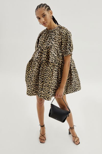 Sister Jane Jessie Leopard Print Mini Dress | Urban Outfitters