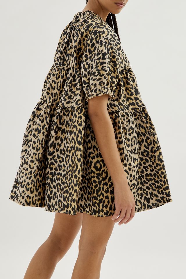 Sister Jane Tempo Leopard Jacquard Mini Dress – Smudge Boutique