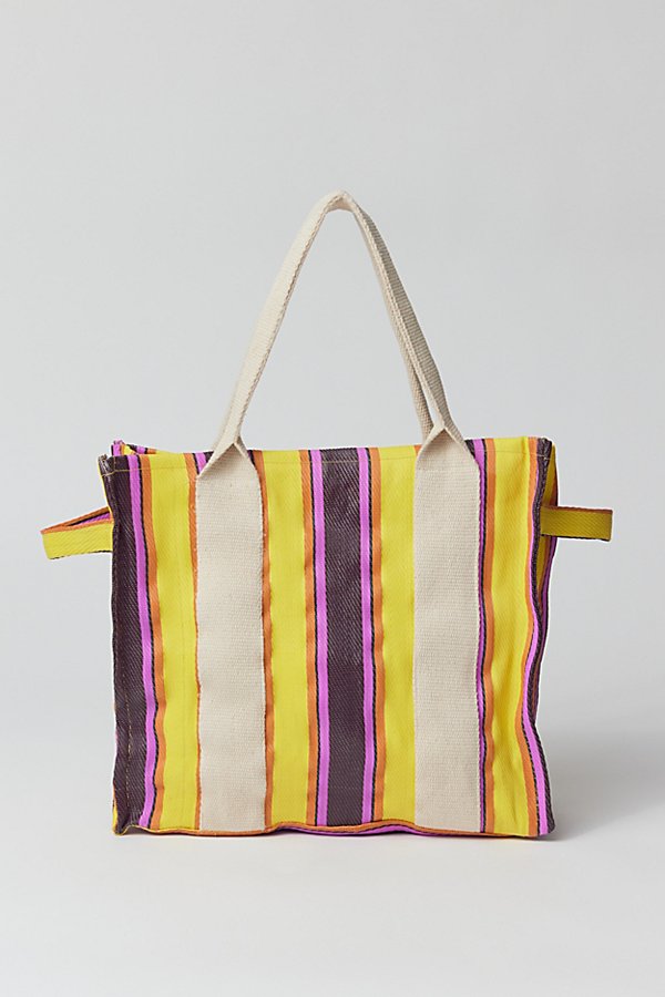 Urban Outfitters Uo Serena Mesh Tote Bag In Yellow Multi