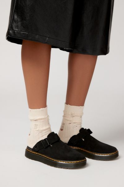 Dr. Martens' Dr. Marten Carlson Convertible Platform Mule In Black