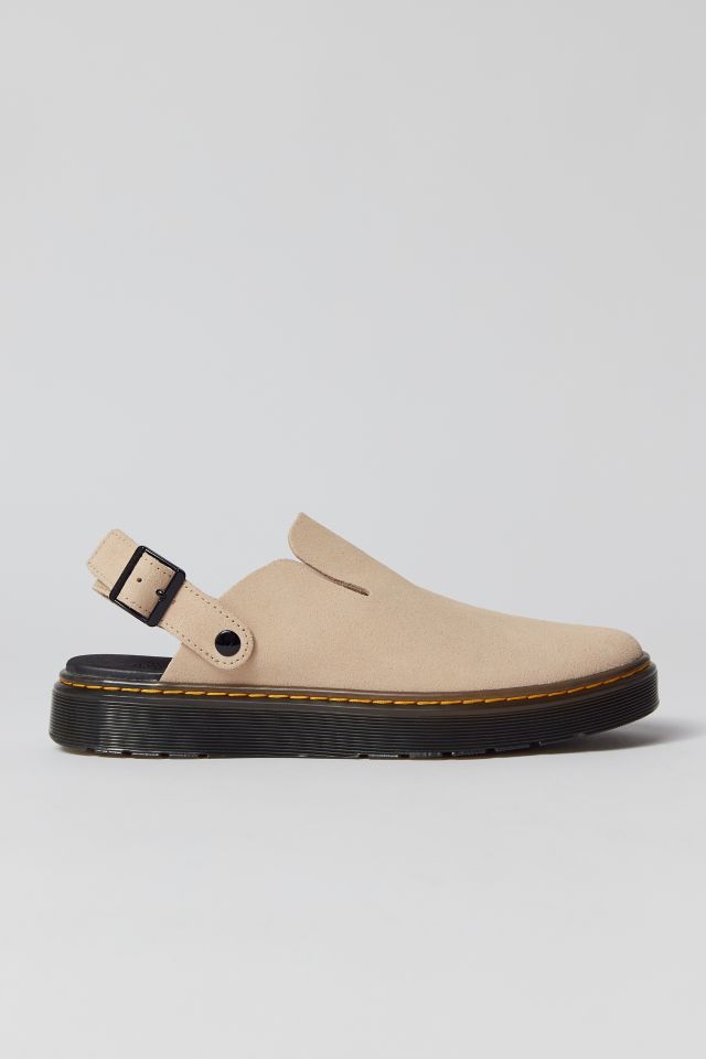 Mule à Bride Arrière en Suède Carlson pour Femmes Dr. Martens #1