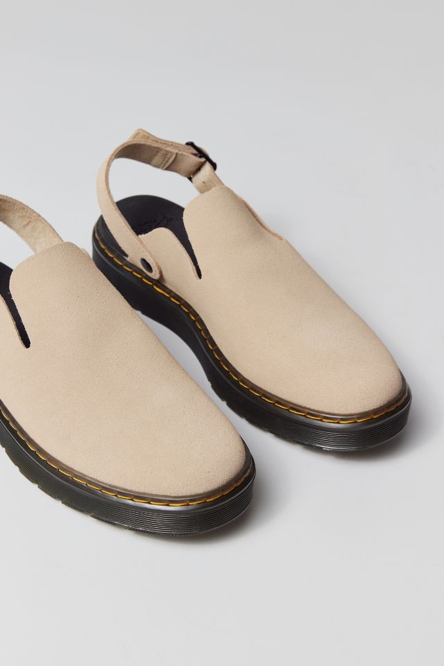Mule à Bride Arrière en Suède Carlson pour Femmes Dr. Martens #4