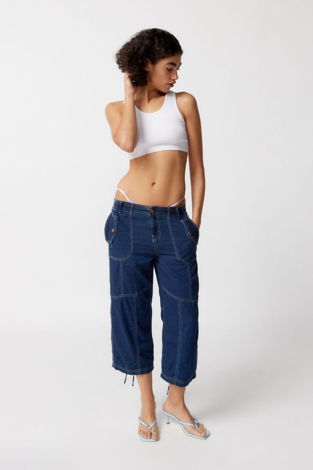 Urban outfitters cropped hot sale jeans