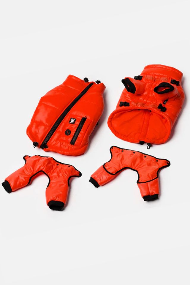 Silver Paw Whistler Full Body Dog Snowsuit #1
