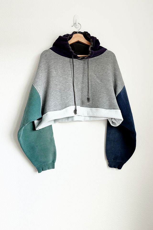 Vintage Reworked Colorblock Hoodie | Urban Outfitters