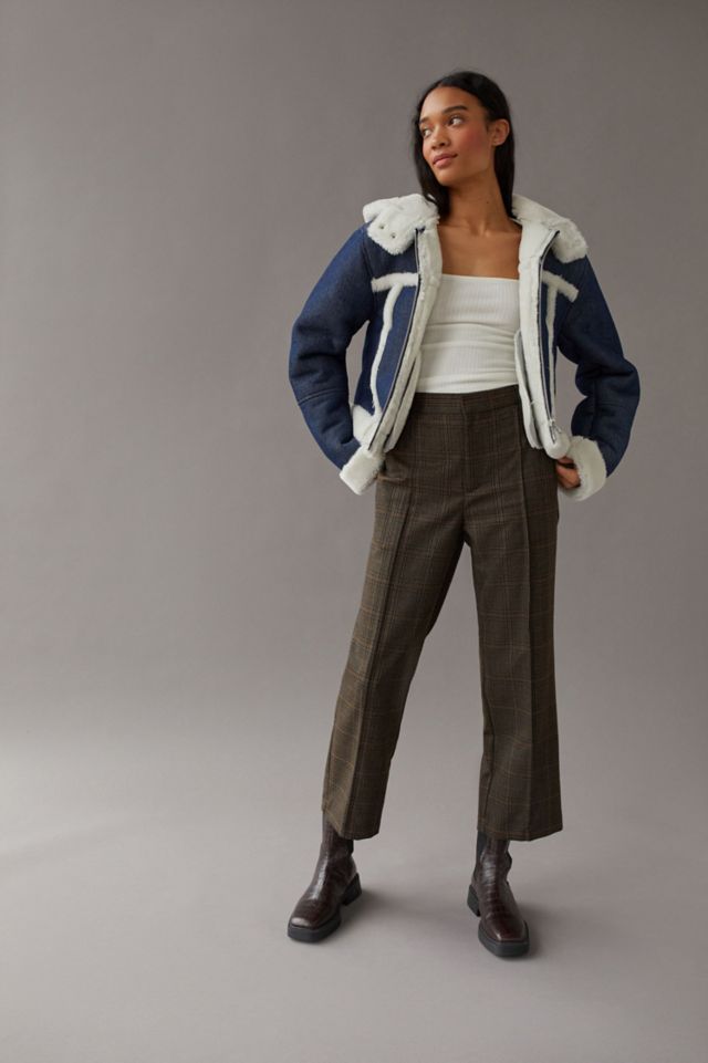 UO Roselyn Faux Shearling Jacket #3