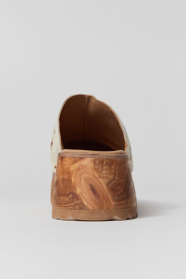 UO Shaina Calf Hair Clog #3