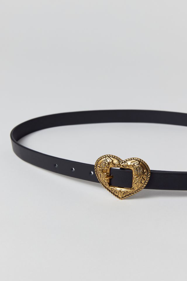 Ceinture UO Western avec Boucle en Cœur #2