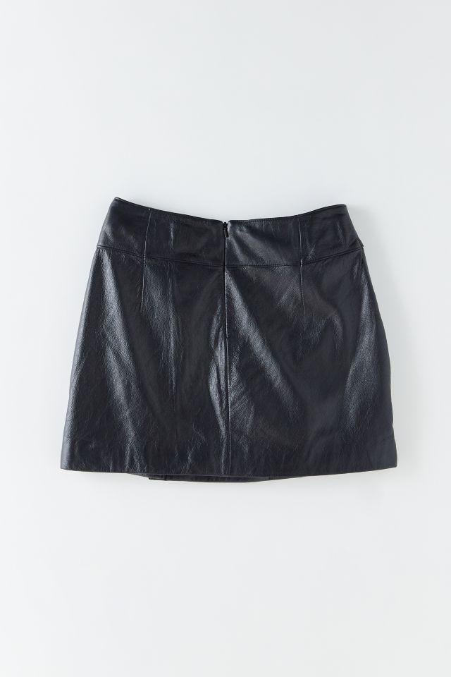 Vintage Side Buckle Mini Skirt #1