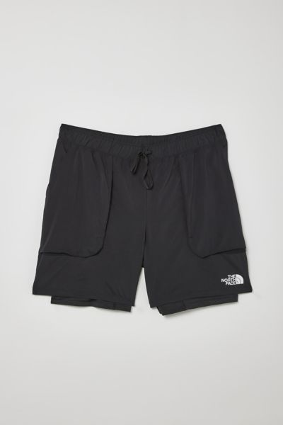 The North Face Sunriser 2-in-1 Short In Black, Men's At Urban Outfitters
