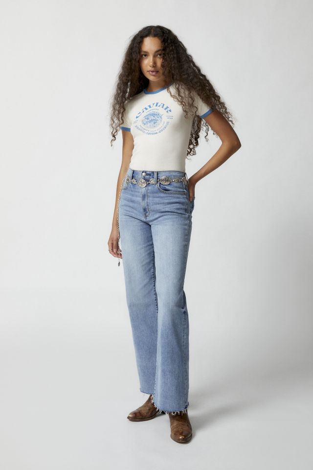 Daze Denim Far Out High-Waisted Flare Jean #1