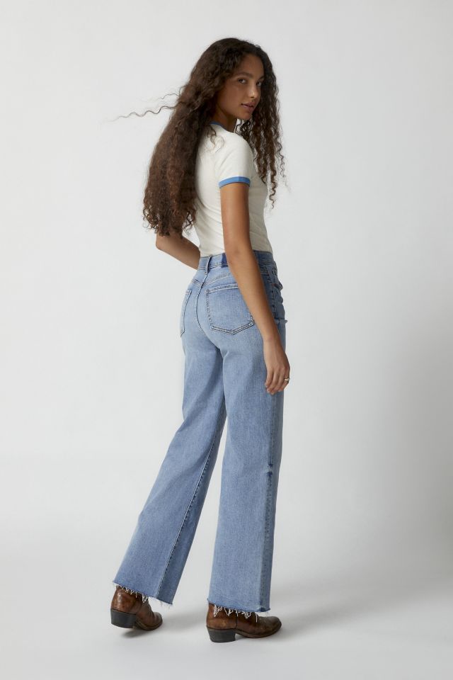 Daze Denim Far Out High-Waisted Flare Jean