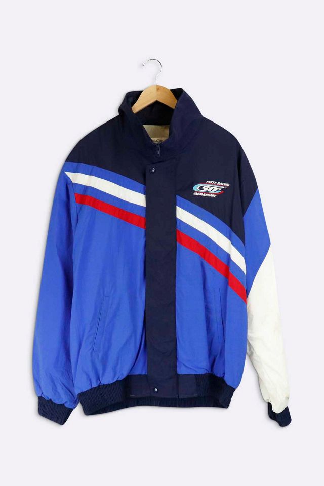 Vintage Petty Racing 50th Anniversary Zip Up Jacket | Urban Outfitters
