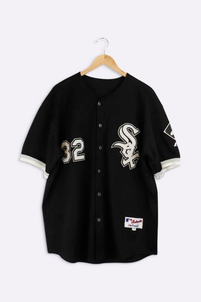 Authentic white best sale sox jersey