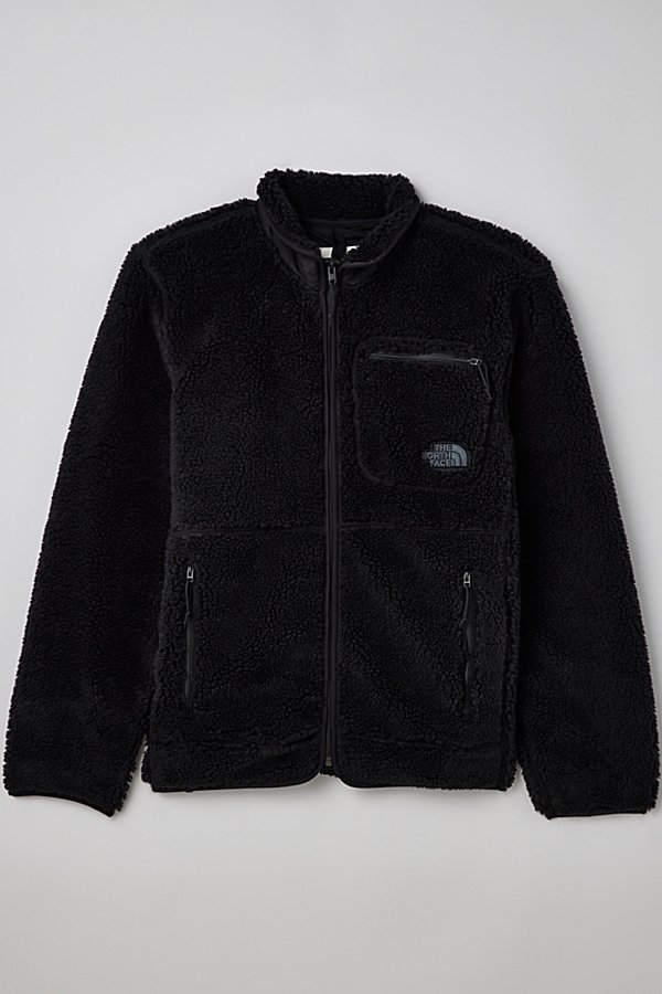 THE NORTH FACE EXTREME PILE FULL ZIP JACKET IN BLACK, MEN'S AT URBAN OUTFITTERS