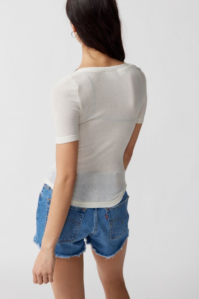Out From Under Everyday Henley Top #1