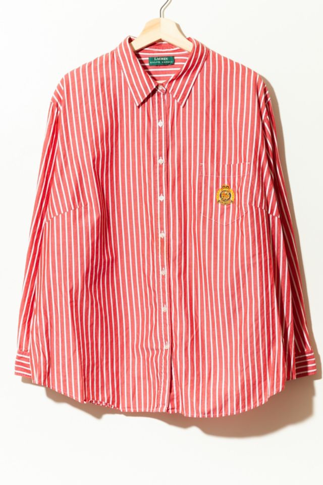 Oversized ralph best sale lauren blouse