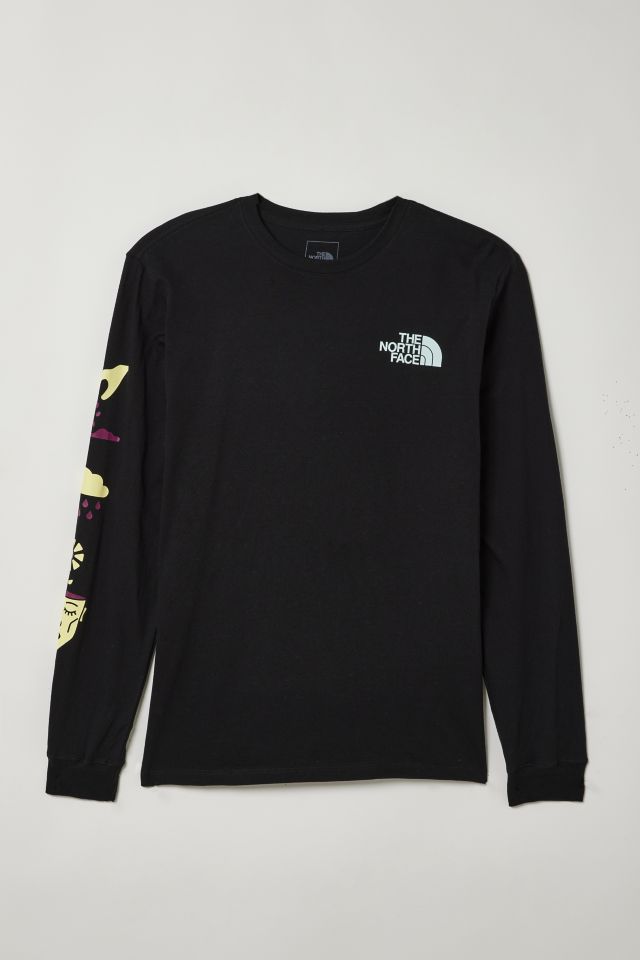 Long sleeve the north hot sale face