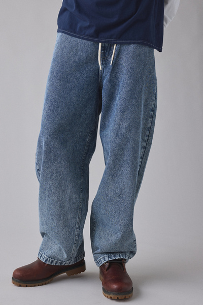 ミュージシャン FANTASTICS buddix Baggy Denim Pants KAPITAL 14oz Denim Port Baggy Pants in Blue | SVD USA