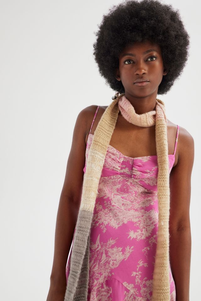 Knit Skinny Scarf #2