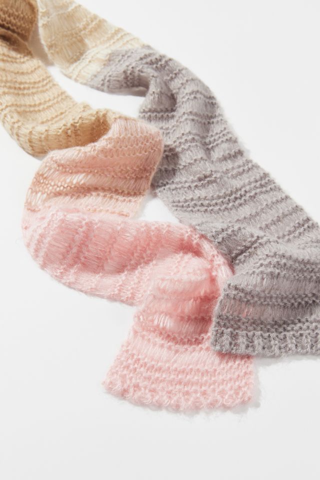 Knit Skinny Scarf #3
