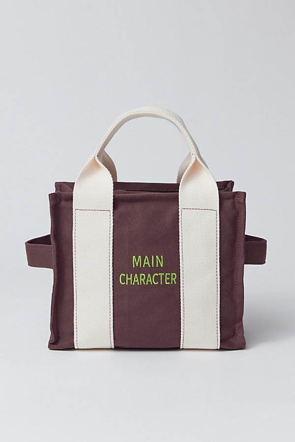 Urban Outfitters Uo Serena Word Medium Tote Bag In Main Character