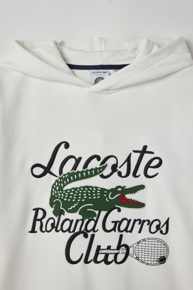Sweat à Capuche Lacoste Roland Garros Club Patch #3