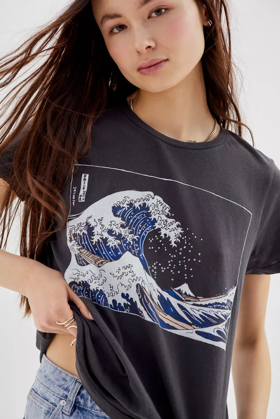 UO Future State The Great Wave Graphic Tee