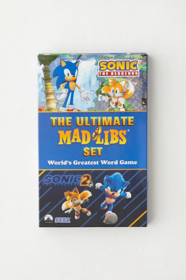 Sonic the Hedgehog The Official Movie Mad Libs – Insert Coin Toys