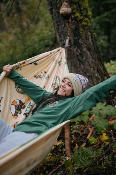 Parks Project X Grateful Dead Bear Country Recycled Hammock