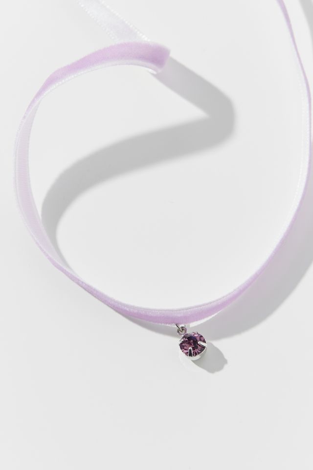 Delicate Velvet Choker Necklace #1