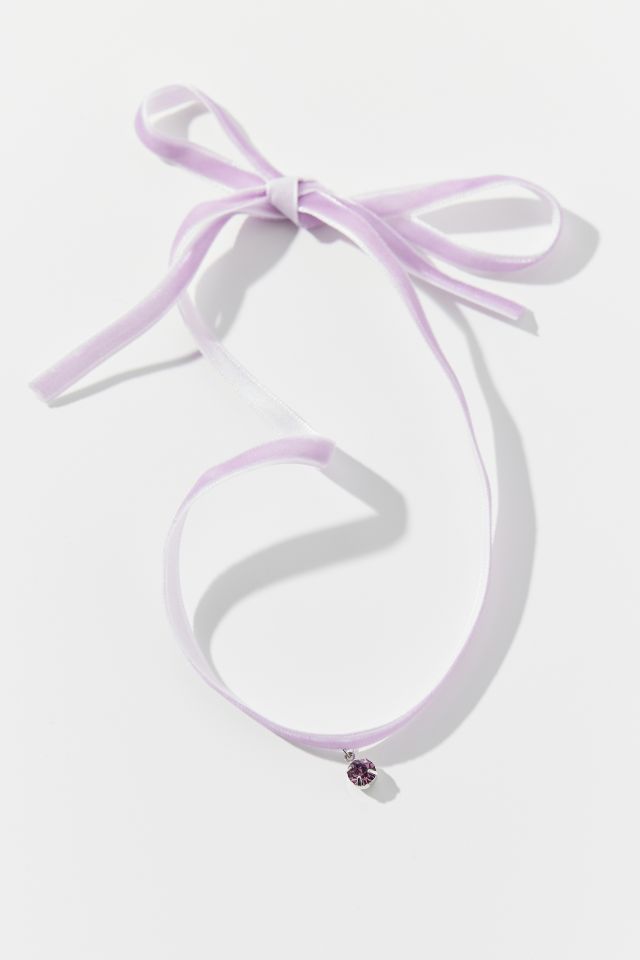 Delicate Velvet Choker Necklace #2