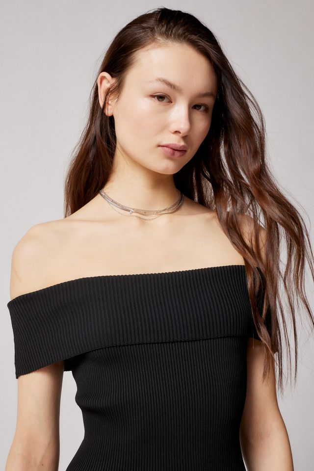 UO Leah Off-The-Shoulder Sweater #2