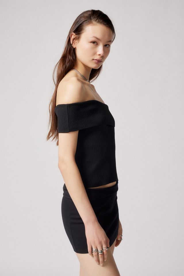 UO Leah Off-The-Shoulder Sweater #3