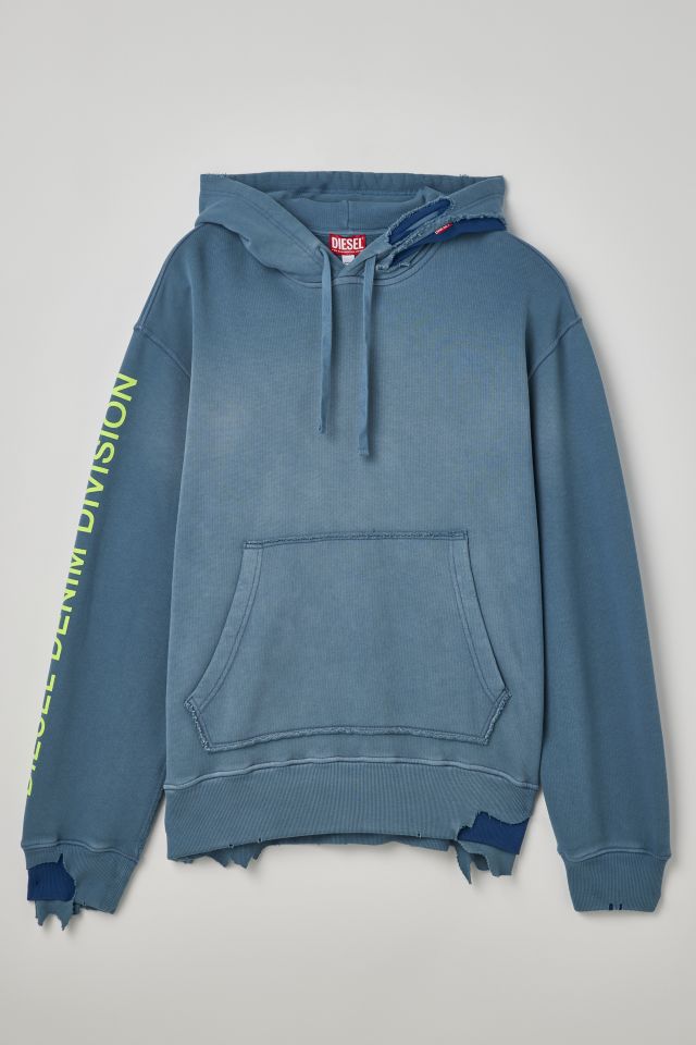 Diesel denim division outlet hoodie