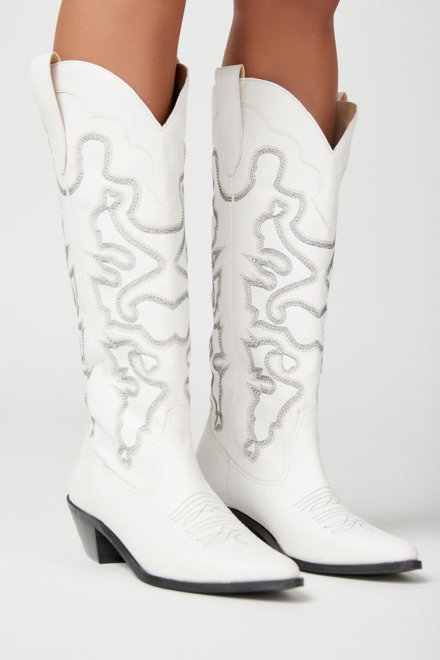 UO Calista Tall Cowboy Boot | Urban Outfitters