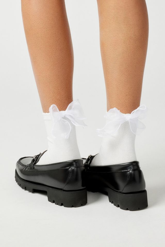 Big Bow Quarter Crew Sock | Urban Outfitters