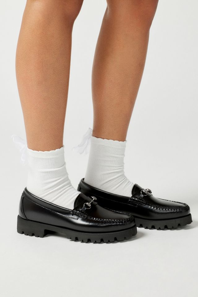 Big Bow Quarter Crew Sock #1