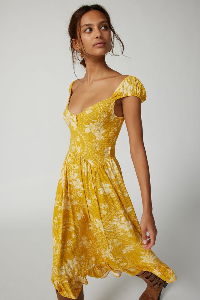 UO Elenor Printed Midi Dress #2