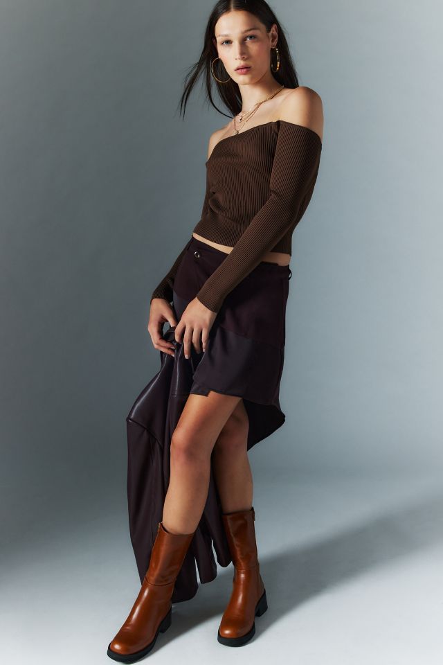 Silence + Noise Berlin Off-The-Shoulder Sweater #1