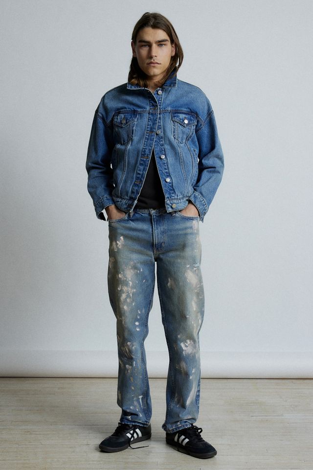 BDG ‘90s Vintage Slim Fit Paint Splatter Jean | Urban Outfitters